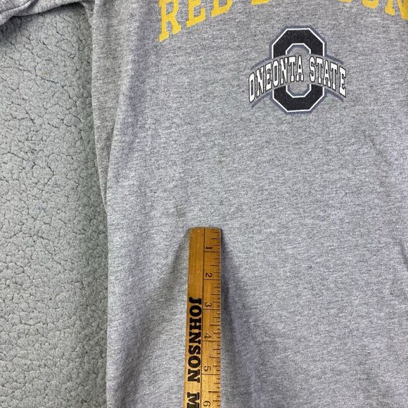 Champion ONEONTA Red Dragons T-Shirt Mens S STATE UNIVERSITY NEW YORK Gray *READ - Picture 3 of 10